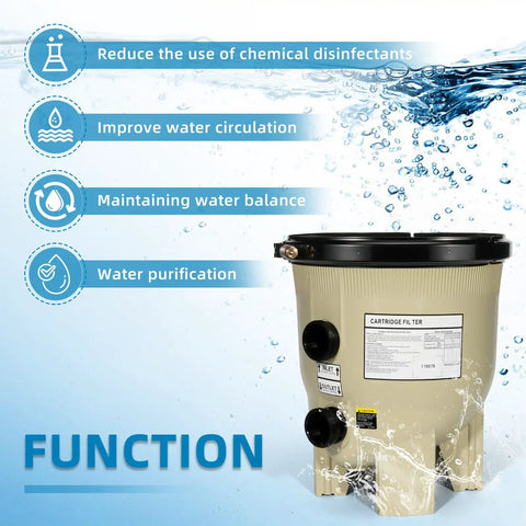Replacement Filter Tank Bottom Assembly For Pentair Clean And Clear Plus And Quad DE CCP240 CCP320 CCP420 CCP520 Pool Filters OE 178578 features