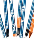 Close-up of Stealth 300 Avalanche Probe With Laser-Etched Depth Markings, Lightweight 11.6 oz Backcountry Kit segments.