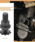 Durable Iron Transmission Gear Reduction Unit Packing Serious Gasoline Engine Kick And Tough As Nails Torque For Mini Bikes Atvs Trucks And Street Motorcycles part installed on engine