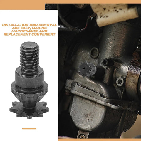 Durable Iron Transmission Gear Reduction Unit Packing Serious Gasoline Engine Kick And Tough As Nails Torque For Mini Bikes Atvs Trucks And Street Motorcycles part installed on engine