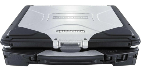 Toughbook 31 Cf 31 Mk5 Rugged Laptop With 13.1 Inch Xga Touchscreen Intel I5 2.3Ghz showing durable silver and black exterior.