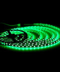 Waterproof 16.4ft RGB LED Strip Lights 5050 Color Changing Rope Lights For Bedroom Decor And Holiday Parties, 300 LEDs On Black PCB