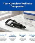 Universal Replacement Manual Cupping Pump With Ergonomic Grip For Vacuum Cups with storage case on a table