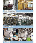 Heavy Duty Fume Extraction Arm With Hella Flexible Articulated Duct Hose For Beauty Salons And Shops featuring flexible ducts for salons and laboratories.
