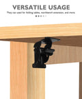 Heavy Duty Folding Leg Hinges for Furniture Corner Connectors with Wearproof Coating on wood table leg