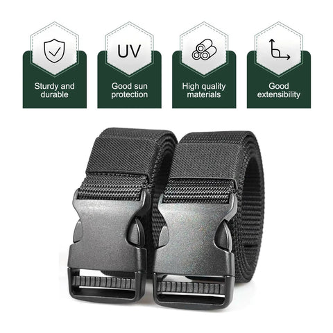 Tough As Nails 39 Inch Battery Hold Down Straps Heavy Duty Car Battery Tie Down Webbing With Quick Release Buckles Weather Resistant For Truck Suv Boat Rv Black, featuring durable material and strong buckles.
