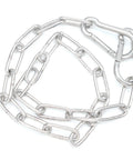 20 Inch Gate Chain Lock With Carabiner Stainless Steel Fence Gate Latch For Outdoor Fence Livestock Gate And Yard Security Durable Chain Link Lock Weather Resistant Design.