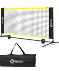Six Foot Mini Pickleball Net Set With Quick Setup For Indoor And Outdoor Play Portable Practice Net For Backyard And Driveway