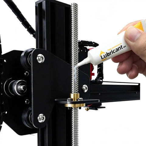 Applying Heavy Duty 3D Printer Lubricant Grease For Smooth Axis Guides Lead Screws Rods And Gears High Performance Silicone Oil