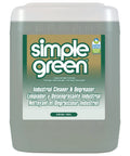 Simple Green 5-gallon Heavy Duty Grime Busting Cleaner And Degreaser Concentrate, Non Toxic And Biodegradable container front view.