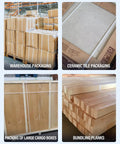 Heavy Duty Strapping Dispenser Cart With Fifty Packing Buckles And Solid Emergency Brake, Welded Steel Pallet Wrapping Trolley in warehouse with packaged boxes.