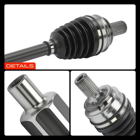 Detailed view of CV Axle Shaft Assembly For Mercedes Benz W205 C300 2015 2016 2017 Front Left Driver Side Replacement Part