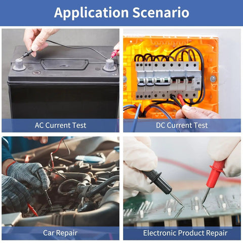 B41T Bluetooth Digital Multimeter With Auto-Ranging TRMS in AC DC current and electronic repair scenarios
