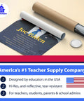 Five Poster Set Of American Presidents For Classrooms Featuring Biden Trump Obama Bush Clinton, Each 12 By 18 Inches, Satin Finish, Classroom Decor For K-12, Teacher Friendly Learning Materials Made In USA, showing packaging and poster detail