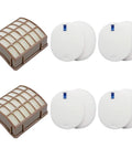 Shark Navigator Vacuum Filter Replacement Set For NV70 NV71 NV80 NVC80C NV90 NV95 UV420 with 2 post filters, 4 foam, 4 felt filters