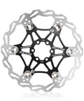 Ultra Lightweight Floating Disc Brake Rotor For Mountain Bikes And Road Bikes, 203Mm, Stainless Steel With 7075 Aluminum Core