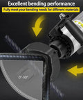 Heavy Duty Electric Rebar Bender features hydraulic bending performance up to 90 degrees for efficient steel shaping.
