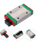 Top Tier High Precision MGN12H Linear Guide Rail Kit With Smooth Bearing Steel Slider Blocks For 3D Printers And CNC Machines That Rock, close-up