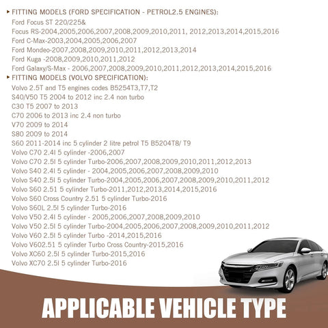 Arwrilt rubber PCV oil separator diaphragm product page with Volvo compatibility list and a silver sedan illustration