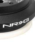 Racing Style Steering Wheel Quick Release Short Hub Adapter for Honda Civic Acura Integra Matte Black Detail View