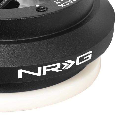 Racing Style Steering Wheel Quick Release Short Hub Adapter for Honda Civic Acura Integra Matte Black Detail View