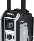Cordless Job Site Bluetooth Radio For 18V LXT And 12V Max CXT, Tool Only, Black with handle and controls visible