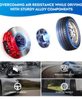 Front Wheel Bearing Hub Assembly For Nissan Sentra 2.5L Only Excluding 2.0L Engines Fits 2008 To 2012 Sentra 2008 To 2013 Nissan Rogue 2014 To 2015 Rogue Select 5 Lug Hubs 1 Piece Replacement with components shown and benefits highlighted