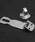 Tough As Nails 316 Stainless Steel Boat Locker Clamp Marine Hardware For Secure Hatch Hold Down And Quick Rattle Stop Latch 75 mm Size