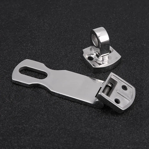 Tough As Nails 316 Stainless Steel Boat Locker Clamp Marine Hardware For Secure Hatch Hold Down And Quick Rattle Stop Latch 75 mm Size