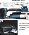 No Sweat Automatic Strapping Tool For 13 To 19 Mm PP PET Bands With Rechargeable Battery and quick heat weld with LCD display.