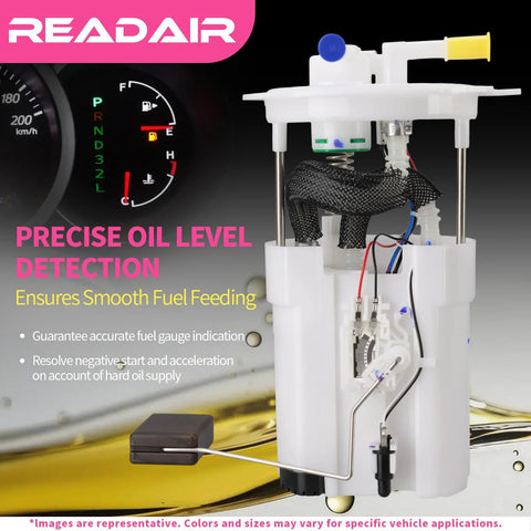 Electric Fuel Pump Module Assembly For 2005 2006 2007 Chevrolet Trailblazer GMC Envoy Buick Rainier Saab Nine Seven X And Isuzu Ascender With 4.2L And 5.3L Engines Interchange FG0515 19153374 Easy Install Replacement with precise oil level detection feature