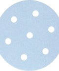 Granat P80 Grit Sanding Discs 3-1/2-Inch 90mm Diameter RO 90 50-Pack close-up showing circular disc with six holes