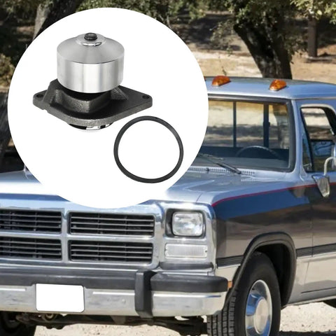 Heavy Duty Engine Water Pump Replacement For Ram 2500 3500 5.9L L6 1994 To 2007 Cummins Turbo with sealing O-ring.