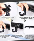 Installation guide for 8 Pack L Track Hooks With Single Stud Fitting Spring Loaded 360 Degree Adjustable Gear Hook for trailers.