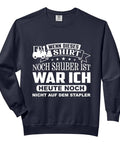 Relaxed Fit Warehouse Clerk Sweatshirt For Forklift Drivers And Logistics Pros Durable Workwear For The Warehouse Floor with text