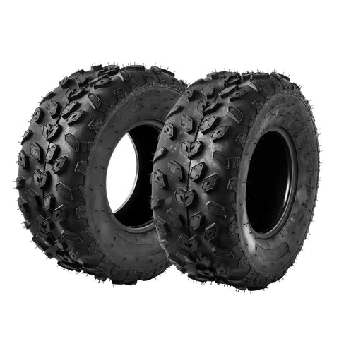 All Terrain ATV Tires 19x7-8 4-Ply Tubeless, Great For Mud And Sand, Ready To Roll On Off Road Trails, 2 Pack, Z-122