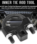 Beast Pro Grade Inner Tie Rod Removal Tool 27 To 42mm Hex Wrench with non slip teeth shown for automotive repair