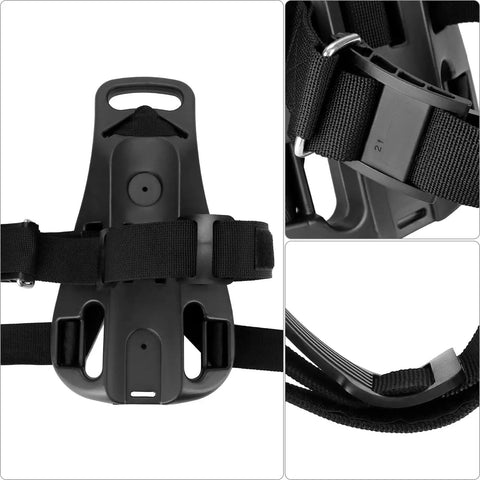 Portable Diving Tank Backpack With Scuba Tank Holder And Oxygen Bottle Bracket Durable ABS Nylon Carrier Adjustable Straps