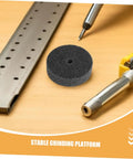 Super Tough Nylon Polishing Wheel Discs With 10 Mm Hole Set Of Six for metal grinding on a stable platform.