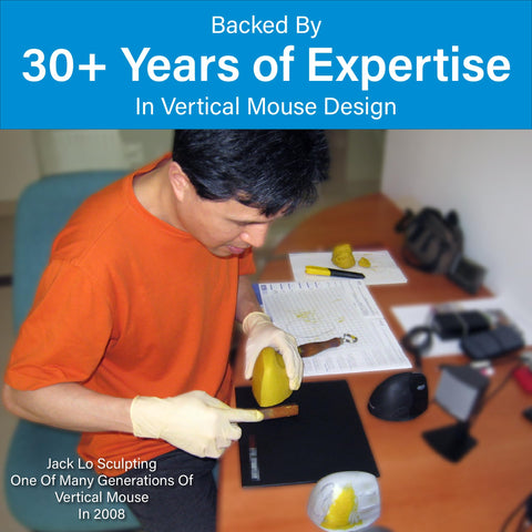 Vertical Ergonomic Mouse VM4S Right Hand Small Wired USB For Windows With 4 Speed Settings And 6 Customizable Buttons Built For Comfort And Wrist Strain Reduction Super Comfy