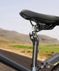 Suspension Seatpost For Mountain Bikes And Ebikes Shock Absorbing Seat Post With Spring Action Comfy Rides Fits 27.2mm 30.9mm 31.6mm shown on bike