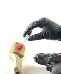EZ-IO Compatible IO Drill Trainer Intraosseous Driver For Medical Instructors Teaching Vascular Access Device Skills in use