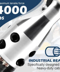 Heavy Duty 4000 Lbs Wire Puller With Four Slots For Electricians showing maximum tensile strength for heavy-duty cable use.
