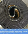 Premium Automotive Sound Deadening Mat 197 Mil Thick Waterproof Nbr Foam For Ultimate Heat Insulation And Vibration Dampening Road Noise Slayer rolled up in coils.
