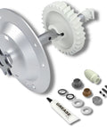 Gear And Sprocket Replacement Kit For One Third To One Half HP Chain Drive Garage Door Openers That Fits Chamberlain Sears And Craftsman Models Includes Gear Sprocket Worm Gear Bearings And Grease For Easy DIY Garage Door Repair