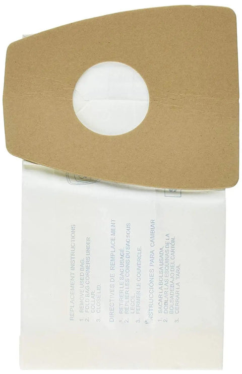 Replacement Vacuum Cleaner Dust Bags For Eureka Mighty Mite Type C Canister Vac Nine Bags Fits Models 3109AM 3109BM 3111A 3123A 3134A 3140D 3140E 3155A Designed To Fit Original Manufacturer Part Numbers For Reliable Filtration And Easy Emptying