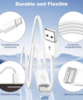Two Pack 3 Foot USB A To USB C Cable For iPhone 17 Pro Max Air 16 15 Pro Max Plus 16e iPad Pro Air And Android Charger Cord USB C Fast Charging Up To 20W And USB 2 0 3 0 Data Transfer featuring durability and flexibility