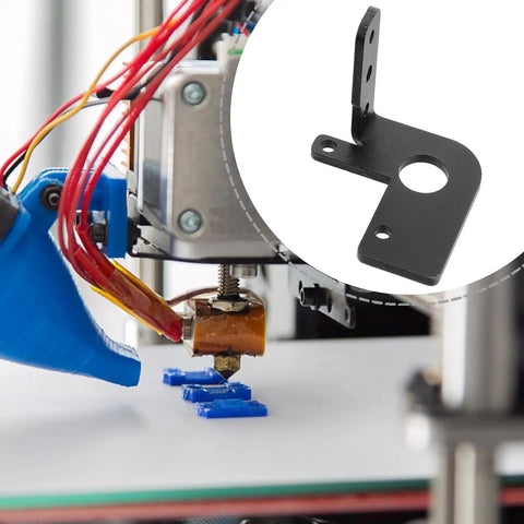 Auto Level Sensor Bracket Mount For 3D Printers Heavy Duty Iron Frame With Rust Prevention Coating Easy Plug And Play Sensor Holder For Rock Solid Accurate Leveling In Industrial Settings, black iron 3.7cm bracket on 3D printer