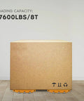 Beefed Up Heavy Duty Machinery Moving Skate With 360 Degree Rotation 8 Ton Capacity 17600 Lbs under large cardboard box