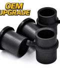 Heavy Duty Switch Two Kit Upgrade For Stainless Steel Front Wheel Spanner 750 04775A And Bushings 741 0990B 741 0516B Fits Cub Cadet Craftsman MTD Troy Bilt White Yard Machine Yardman Columbia RedMax Bearings black bushings